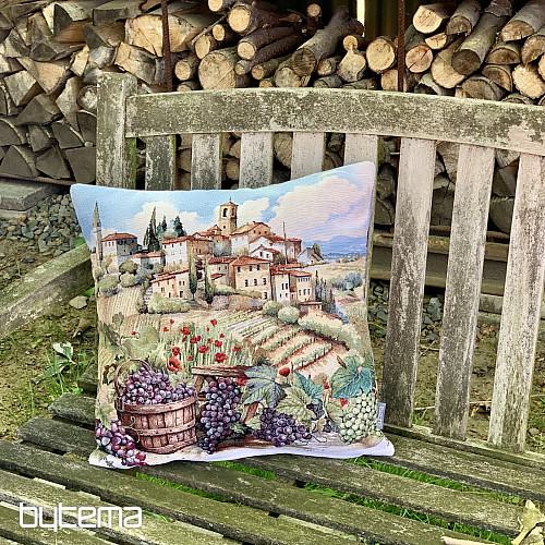 Gobelínový obliečka na vankúš VINICE
