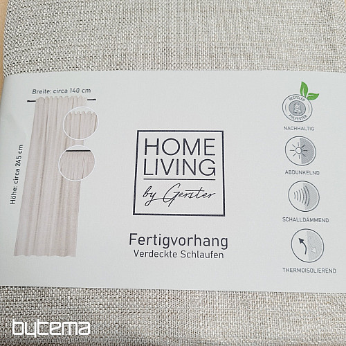 Luxusný hotový záves HOME LIVING béžová