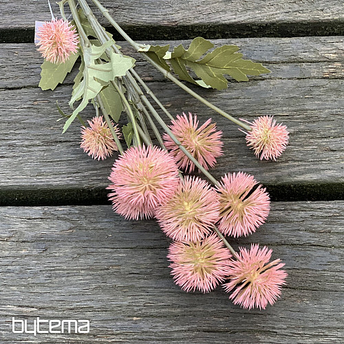 DRY PLASTIC POMPOM RUŽOVÁ