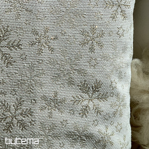 Vianočný dekoračný povlak VLOČKY ZLATÉ