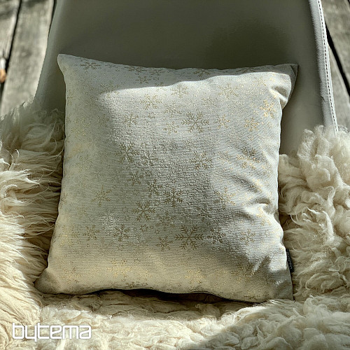 Vianočný dekoračný povlak VLOČKY ZLATÉ