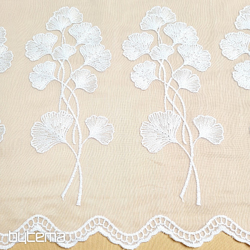 Záclona 835 GINKO biela