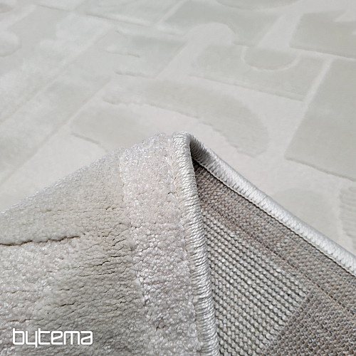 Kusový koberec BOHO geometria svetlý