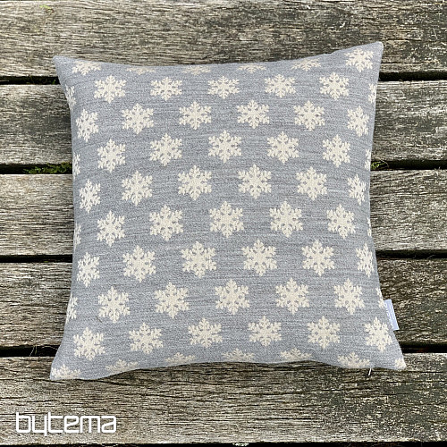 Luxusný dekoračný povlak VLOČKY SIVÉ A