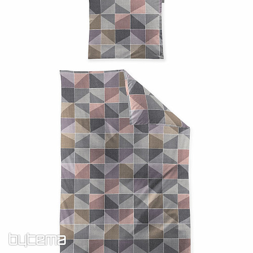Luxusné flanelové obliečky IRISETTE KOALA 8646-90 STAREROŽOVÁ