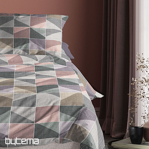 Luxusné flanelové obliečky IRISETTE KOALA 8646-90 STAREROŽOVÁ
