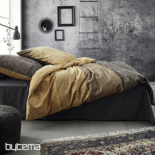 Luxusné flanelové obliečky IRISETTE KOALA 8430-80 MEDOVÁ