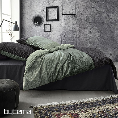 Luxusné flanelové obliečky IRISETTE KOALA 8430-30 ZELENÁ