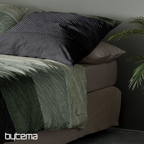 Luxusné flanelové obliečky IRISETTE KOALA 8430-30 ZELENÁ