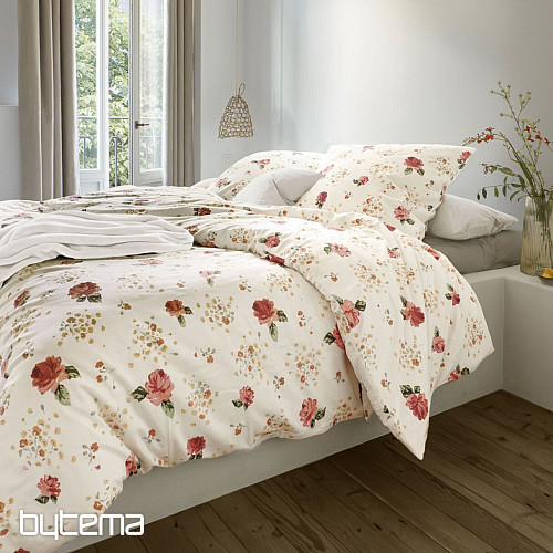 Luxusné flanelové obliečky IRISETTE KOALA 8627-60 RUŽE ČERVENÁ