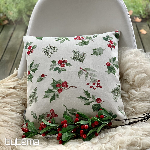 Vianočný dekoračný povlak CESMÍNA ZELENÁ