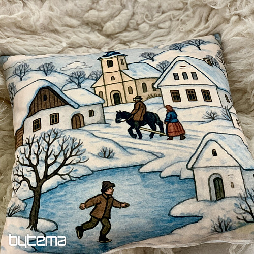 Vianočný dekoračný povlak NÁVES V ZIME