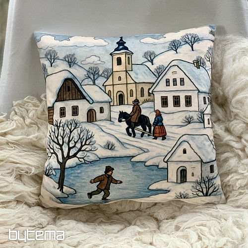 Vianočný dekoračný povlak NÁVES V ZIME