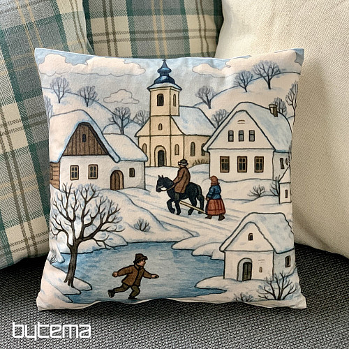 Vianočný dekoračný povlak NÁVES V ZIME