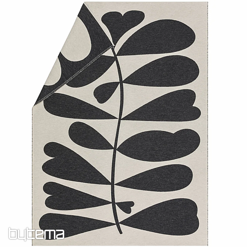 Deka DF LUCA VEĽKÉ LISTY SIVOBÉŽOVÉ