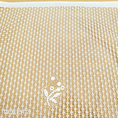 Žakárová záclona HEDA biela