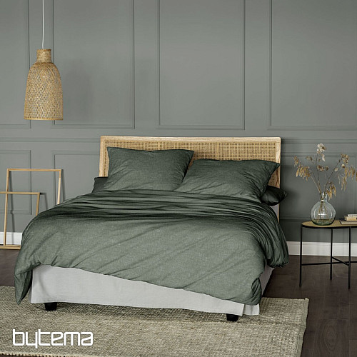 Luxusné flanelové obliečky IRISETTE KOALA 8544-30 zelená