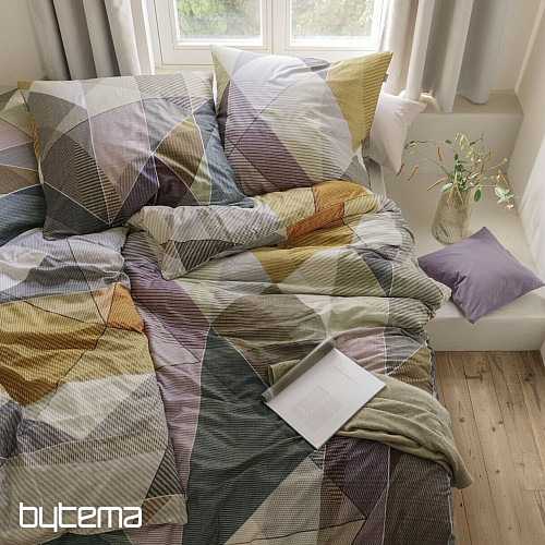 IRISETTE luxusný bavlnený satén WAVE 8639-90 MULTI