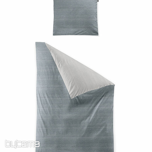 IRISETTE luxusný bavlnený satén WAVE 8557-20 MODRÉ
