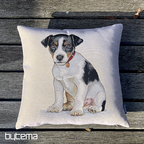 Gobelínový obliečka na vankúš JACK RUSSEL TERIER