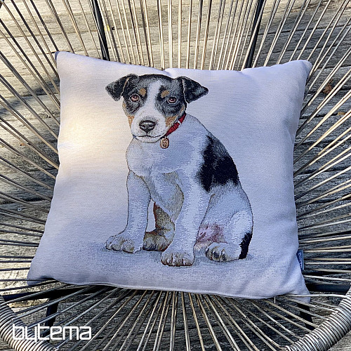 Gobelínový obliečka na vankúš JACK RUSSEL TERIER