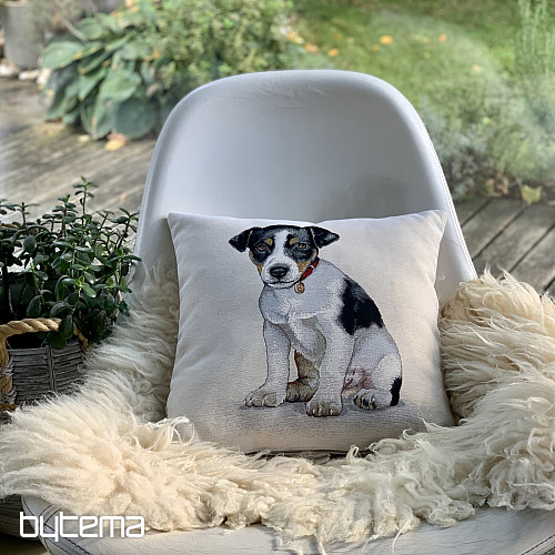 Gobelínový obliečka na vankúš JACK RUSSEL TERIER