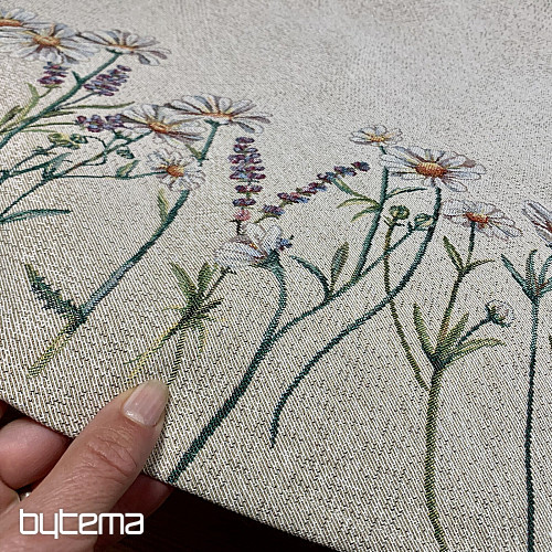 Gobelínový obrus okrúhly JARNÉ POHLADENIE