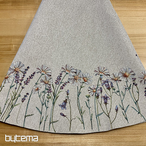 Gobelínový obrus okrúhly JARNÉ POHLADENIE