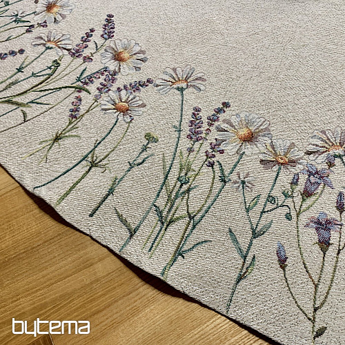 Gobelínový obrus okrúhly JARNÉ POHLADENIE