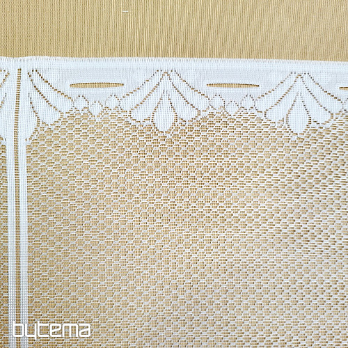 Vitrážová záclona DN 112 KVETENKY