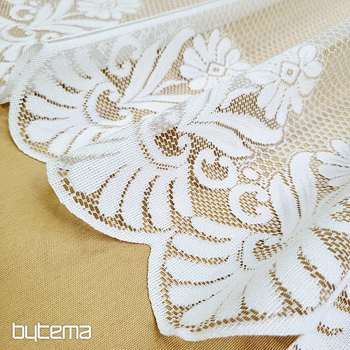 Vitrážová záclona DN 112 KVETENKY