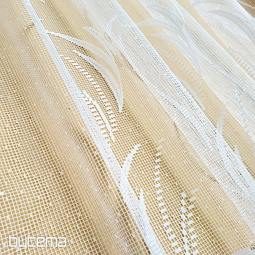 Žakárová záclona V2502 biela