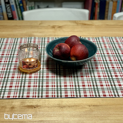 Vianočný obrus a šál SKOTSKÁ SHELLEY KOCKA