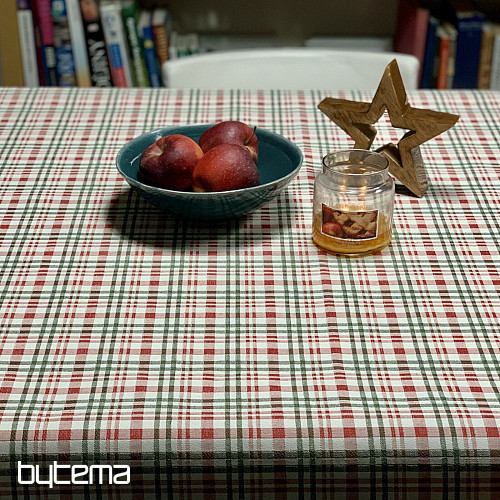 Vianočný obrus a šál SKOTSKÁ SHELLEY KOCKA