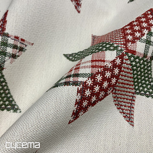 Vianočný obrus a šál HVIEZDA SHELLEY