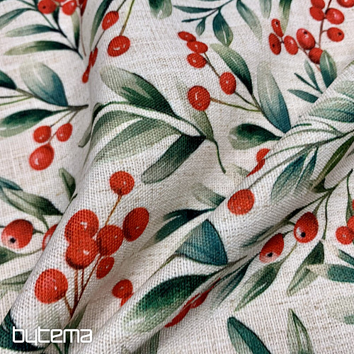 Dekoračný obrus VIANOČNÉ BOBULE