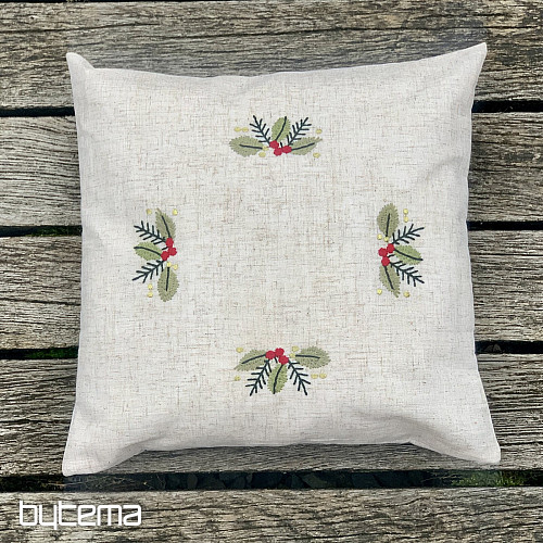 Vyšívaný povlak FAREBNÉ VETVIČKY