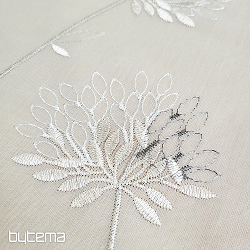 Luxusná záclona GERSTER 11868 béžová výšivka