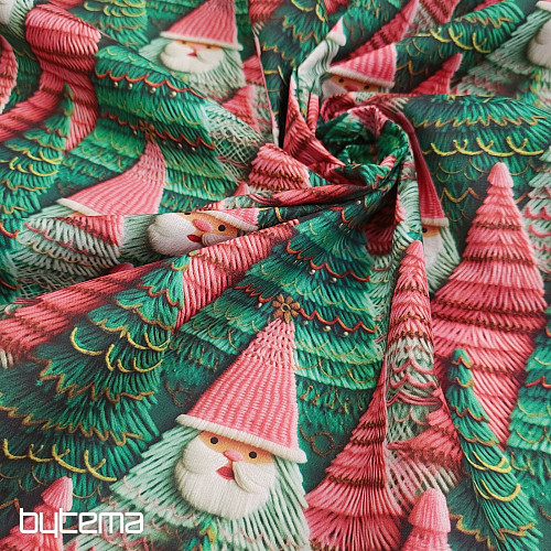 Bavlnená látka VIANOČNÝ ARTUR