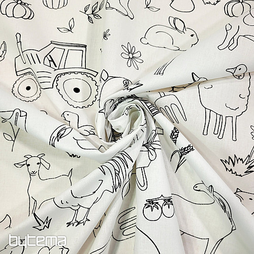 Látka na maľovanie FARMA