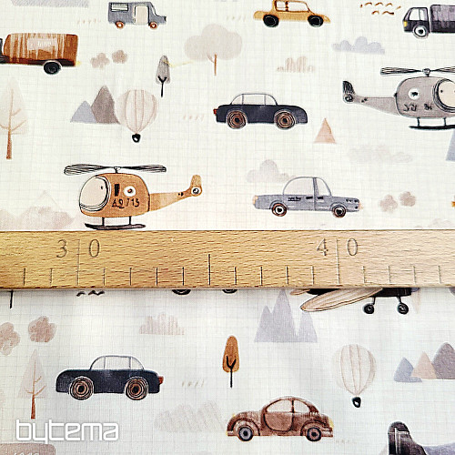 Bavlnená látka ROAD TRIP