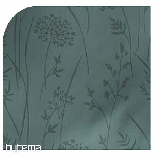 Luxusný bavlnený damask RIO ZELENÝ