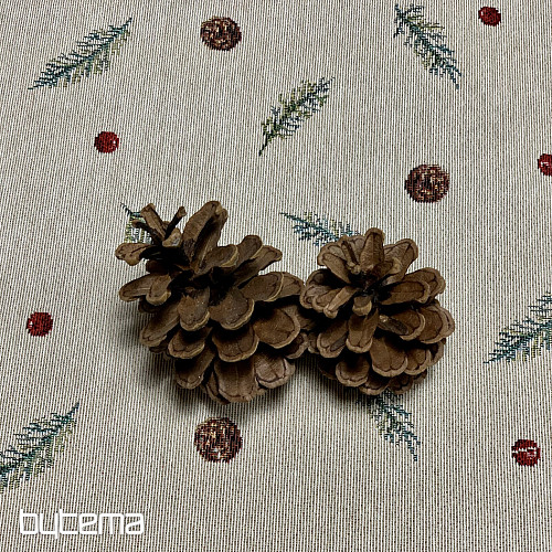 Vianočný gobelínový obrus okrúhly ZIMNÝ VTÁČIK