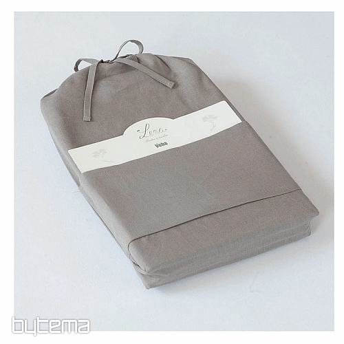 ĽANOVÉ OBLIEČKY LENA hnedá