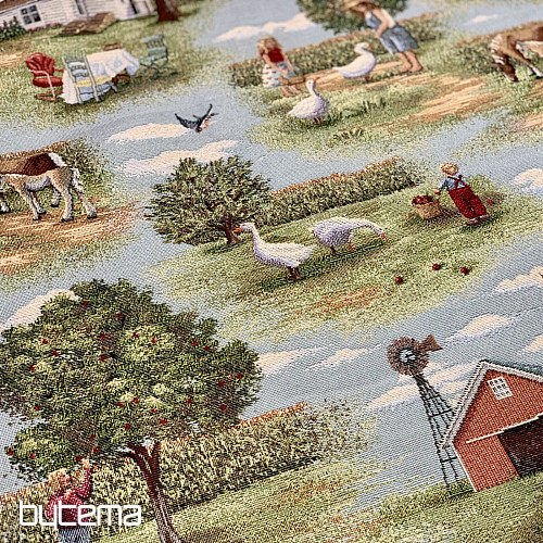 Gobelínový obrus a šál VONKAJŠÍ