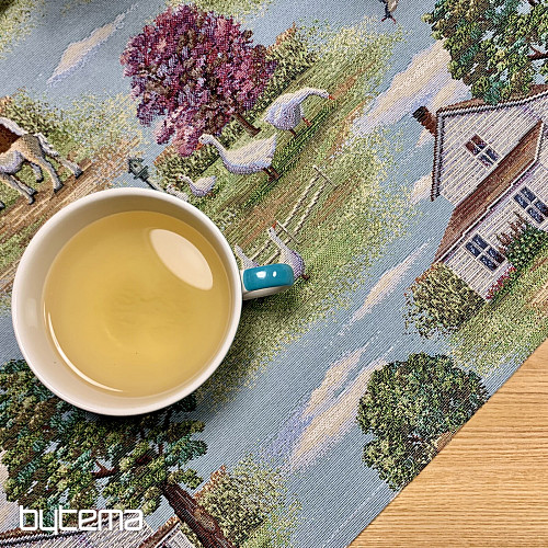 Gobelínový obrus a šál VONKAJŠÍ