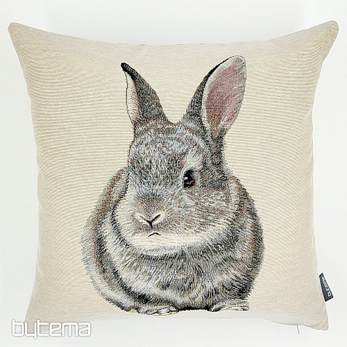 Gobelínový obliečka na vankúš ZAJAC HOPSÁLIK