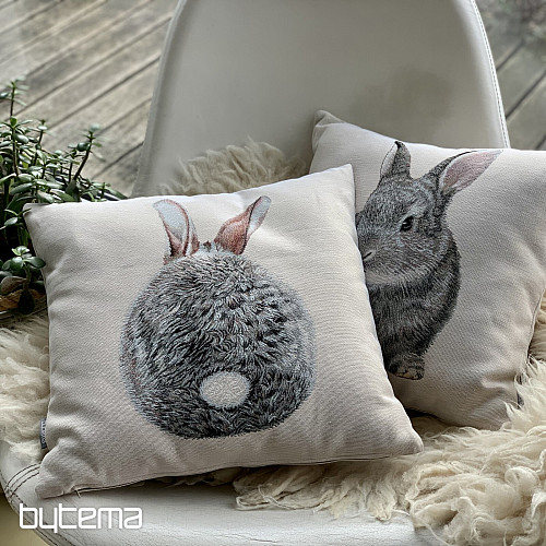 Gobelínový obliečka na vankúš ZAJAC HOPSÁLIK