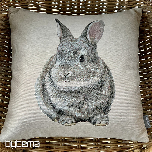 Gobelínový obliečka na vankúš ZAJAC HOPSÁLIK