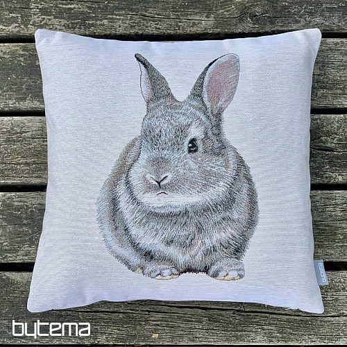 Gobelínový obliečka na vankúš ZAJAC HOPSÁLIK